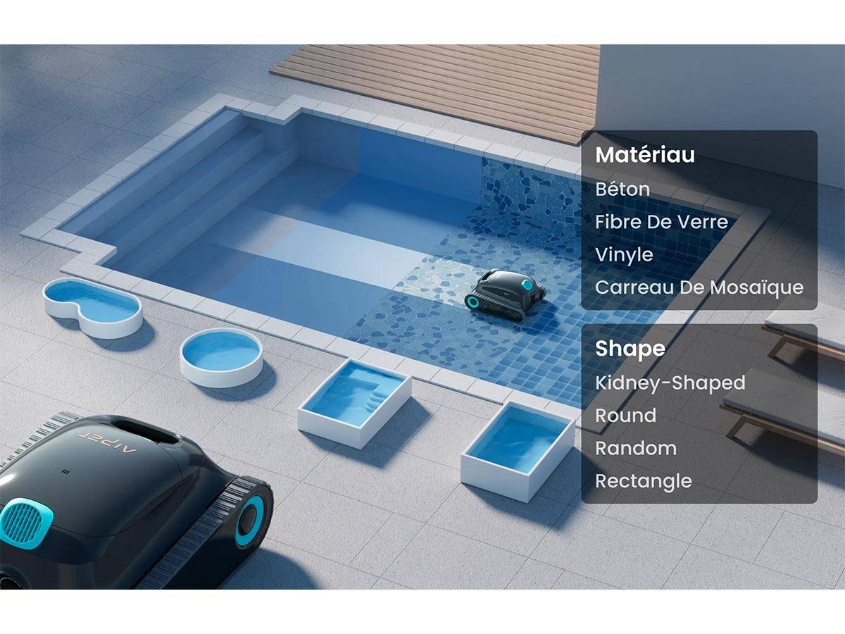 Robot de piscine sans fil Scuba S1 - Aiper - Image 8