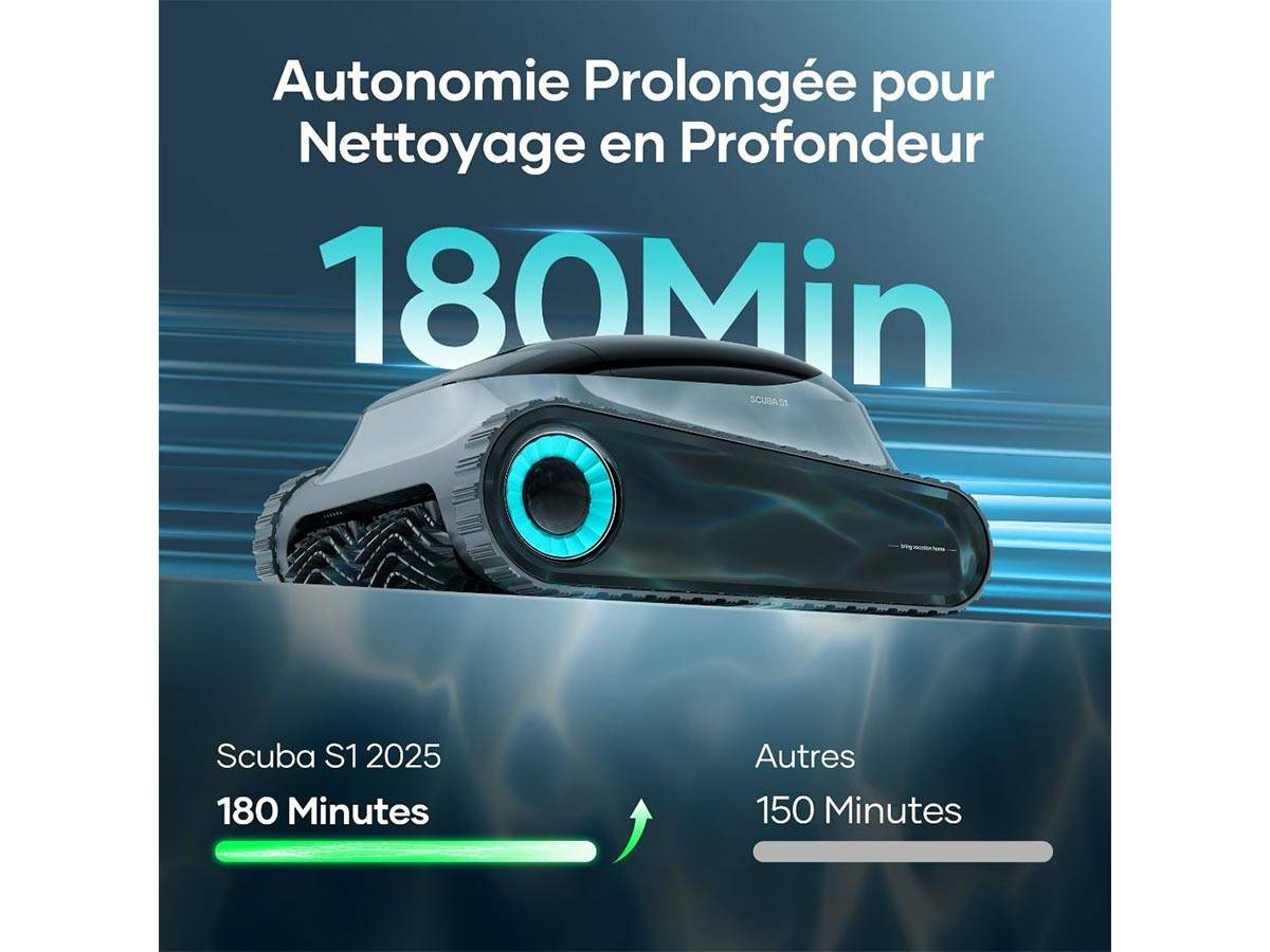 Robot de piscine sans fil Scuba S1 - Aiper - Image 6