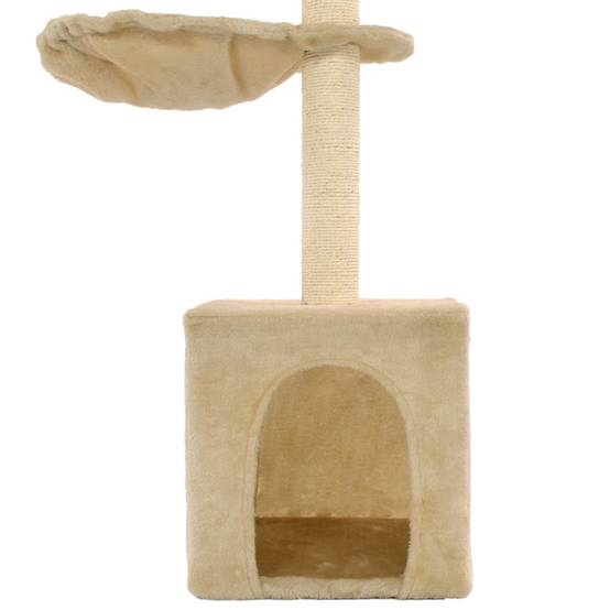 Arbre à chat Elvren Beige 30 X 30 X 30 cm - P87209B - Image 5