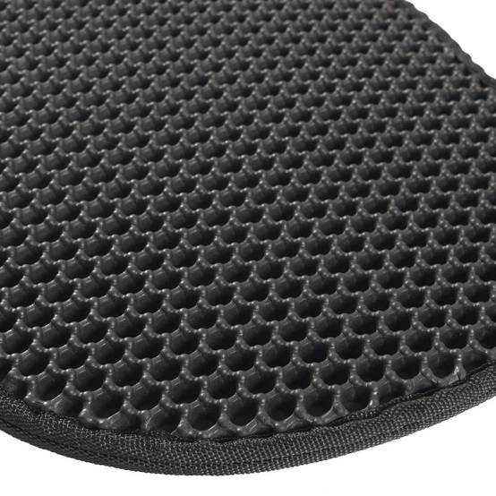 The Concept Factory - Tapis de maison de toilette litière pour chat - Noir - The concept factory - Image 6
