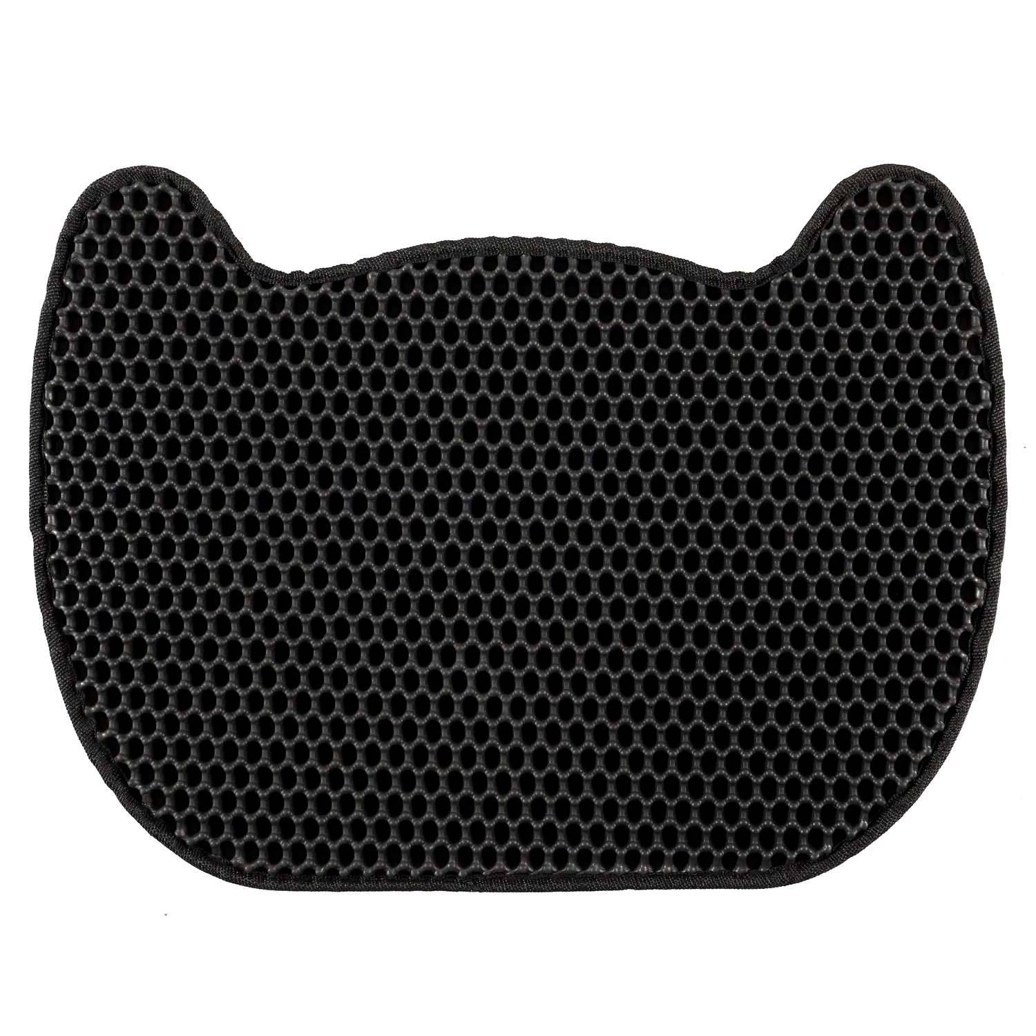 The Concept Factory - Tapis de maison de toilette litière pour chat - Noir - The concept factory - Image 1
