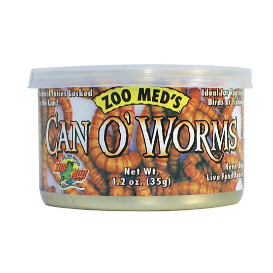 Zoomed - Vers de farine de taille moyenne 35 g ZM-42E pour reptiles et petits animaux - Image 1