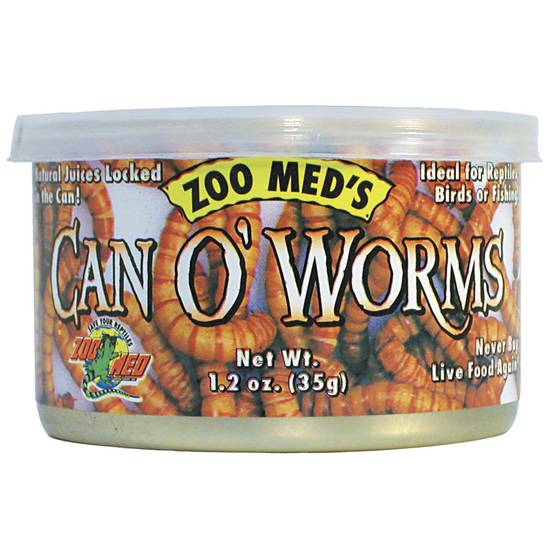 Zoomed - Vers de farine de taille moyenne 35 g ZM-42E pour reptiles et petits animaux - Image 2