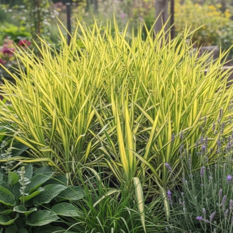 Yucca pleureur recurvifolia Golden Sword à fleurs Blanche - feuillage Persistant - Pot de 3L - Touffe-  hauteur à maturité De 0,50 m à 1,00 m - Image 3