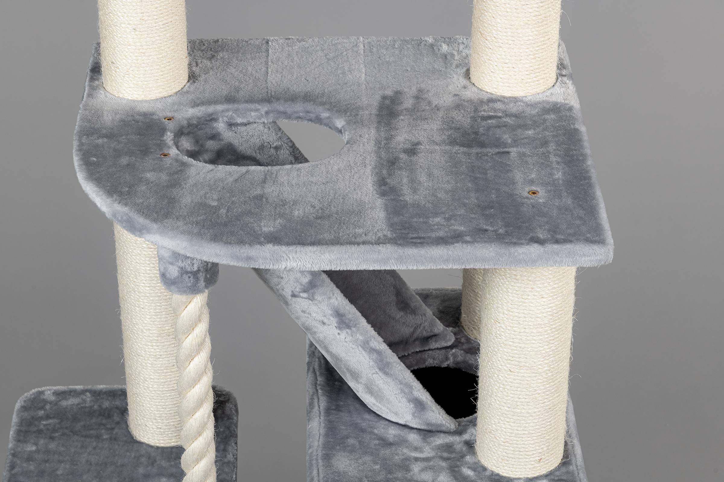 Rhr Concepts Bv - Arbre à chat Kilimandjaro de Luxe (Gris Clair) - RHR Concepts BV - Imagen 5
