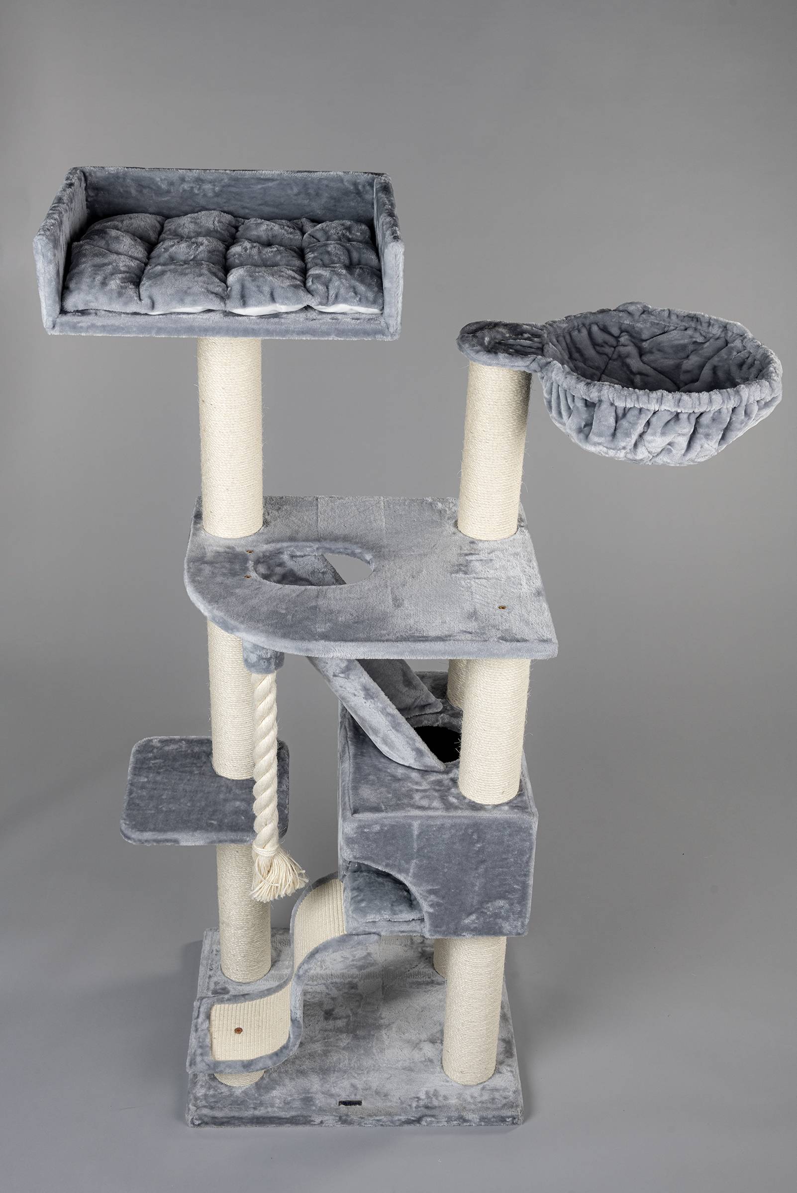 Rhr Concepts Bv - Arbre à chat Kilimandjaro de Luxe (Gris Clair) - RHR Concepts BV - Imagen 3