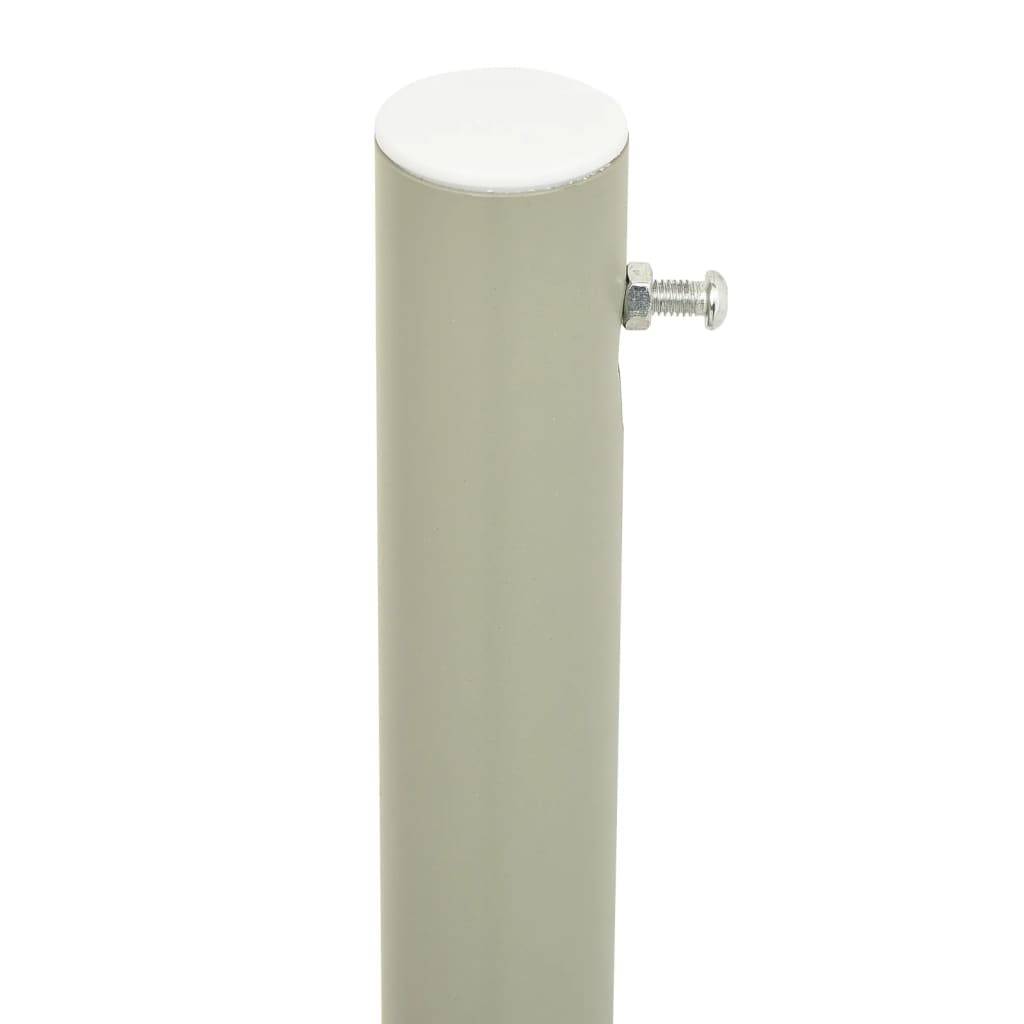 Helloshop26 - Auvent paravent store brise-vue latéral rétractable de patio jardin terrasse balcon protection visuelle écran 160 x 300 cm crème - Imagen 3