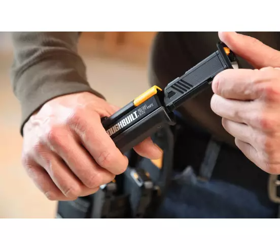 Cutter avec 2 chargeurs de 10 lames- TOUGHBUILT - TB-H4S2-03 - Imagen 2