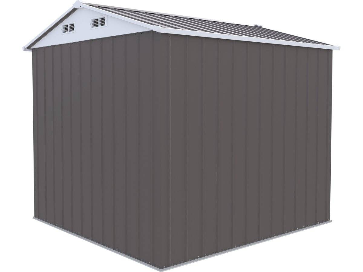 Habitat Et Jardin - Abri De Jardin Métal "dallas" - 4,12 M² - Taupe -habitat Et Jardin - Image 6