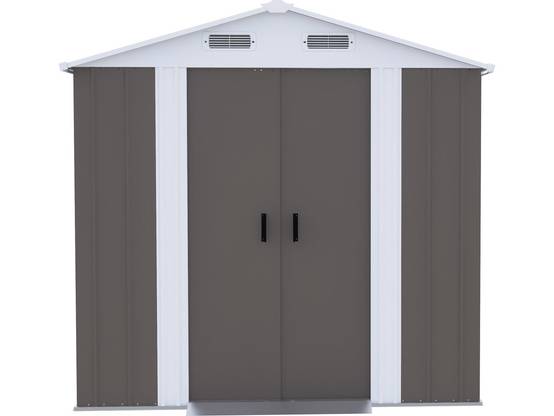 Habitat Et Jardin - Abri De Jardin Métal "dallas" - 4,12 M² - Taupe -habitat Et Jardin - Image 5