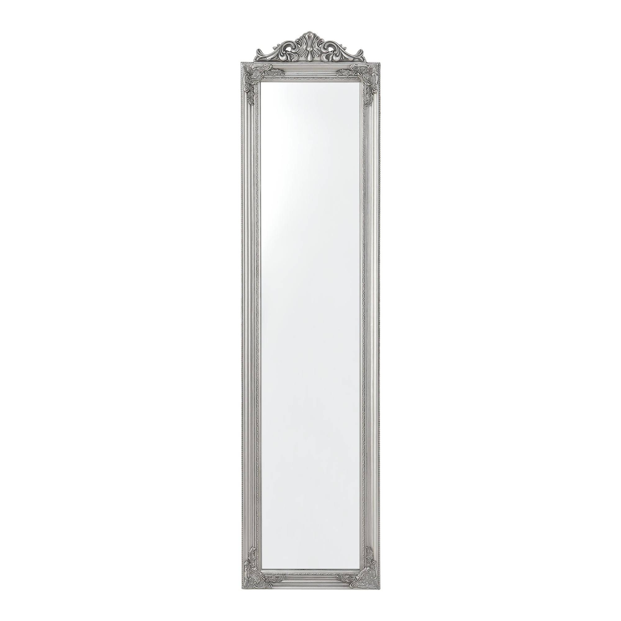 Helloshop26 - Miroir sur pied inclinable 160 x 40 cm argenté - Imagen 3