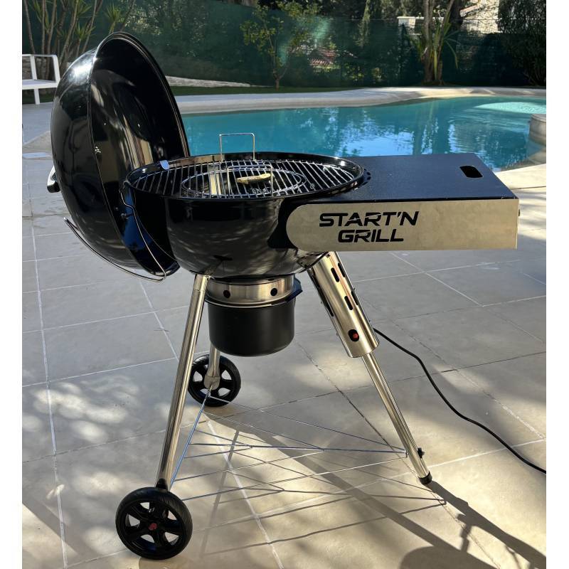 Barbecue Start N Grill Ø 57 cm au charbon de bois à allumage automatique, système breveté unique - Imagen 5