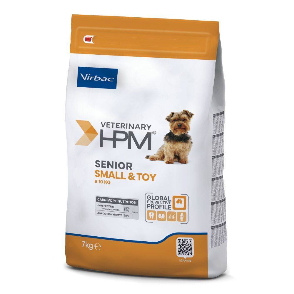 Croquettes Chien Veterinary Hpm Dog Senior Small & Toys - Virbac 1,5 kg - Imagen 4