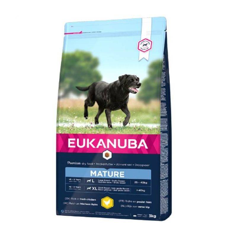 Eukanuba - CROQUETTES CHIEN MATURE LARGE POULET - EUKANUBA 15 kg