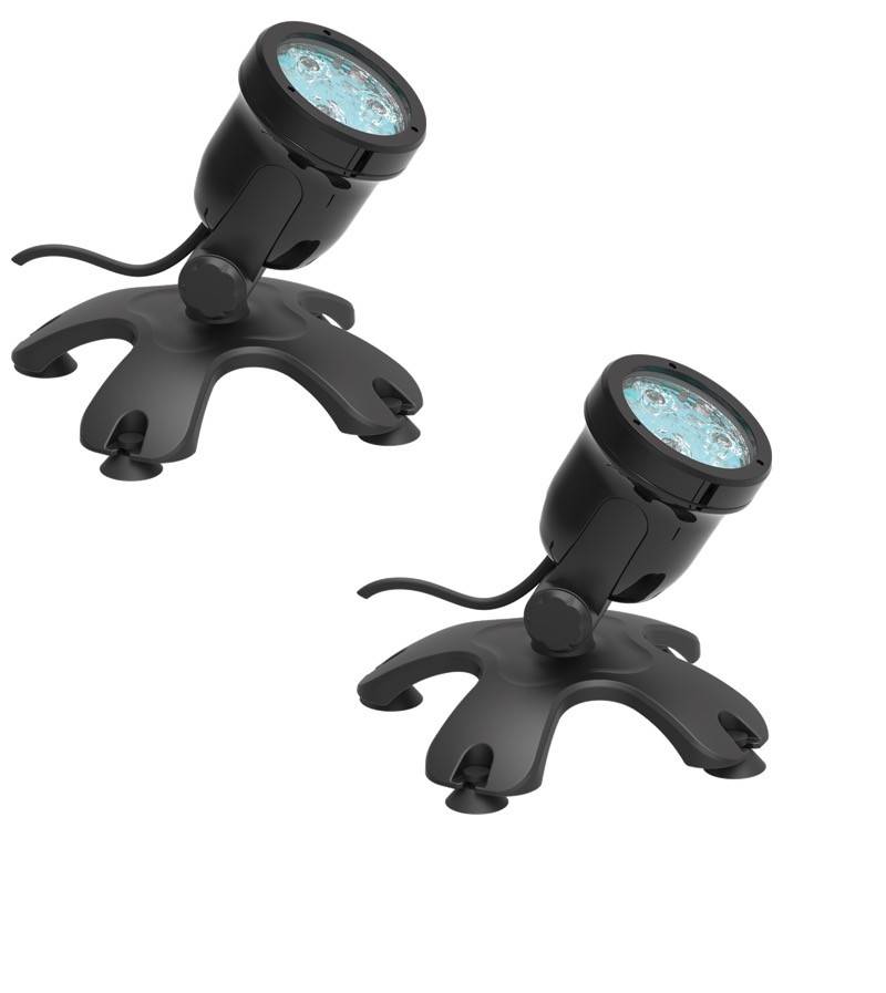 2 Spots Led Bassin 6W Immergeables. Éclairage Bassin De Jardins  Et Piscine