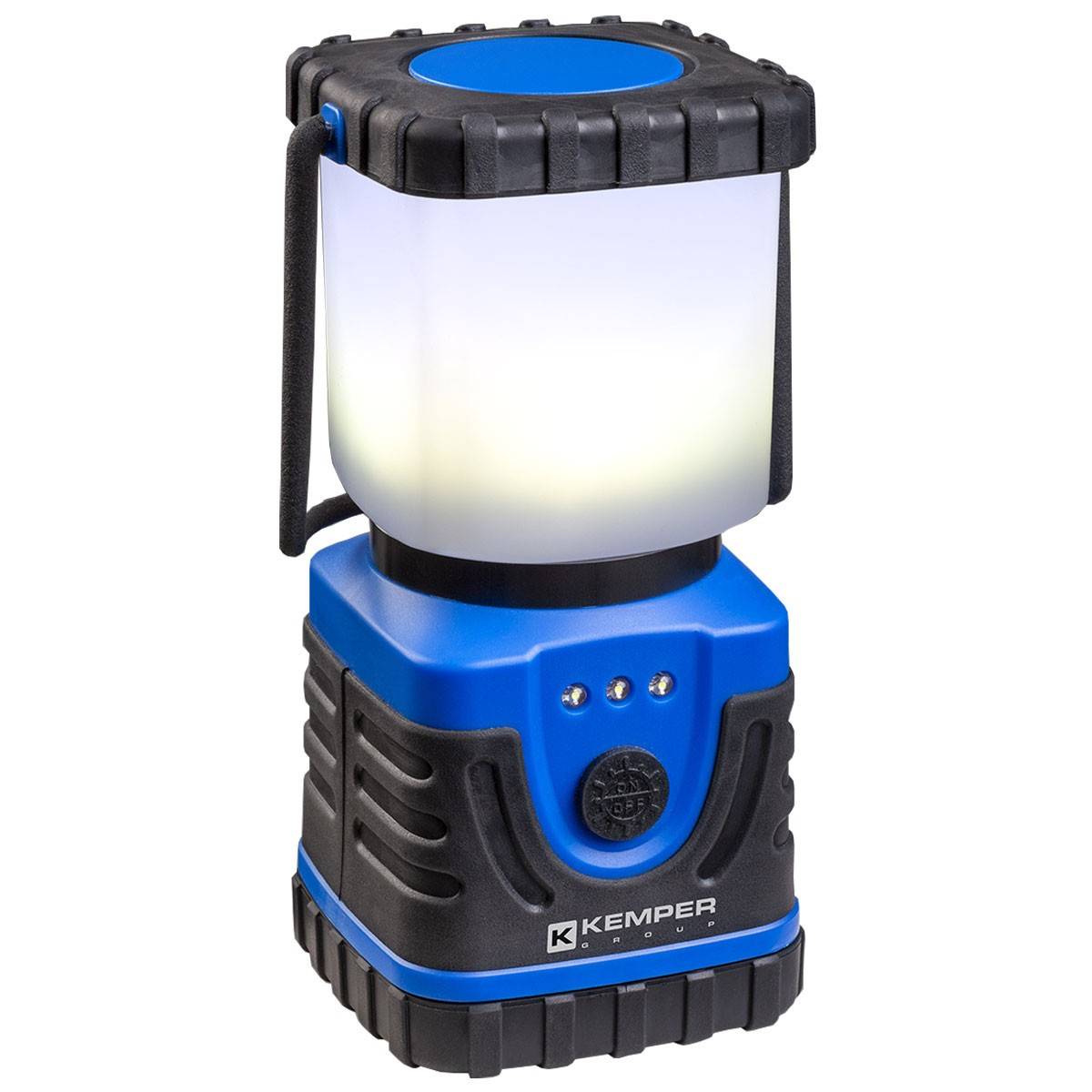 Lampe de camping Torche LED Autonomie 4H Faisceau 80m 30 Lumens IP54 KEMPER - Imagen 1