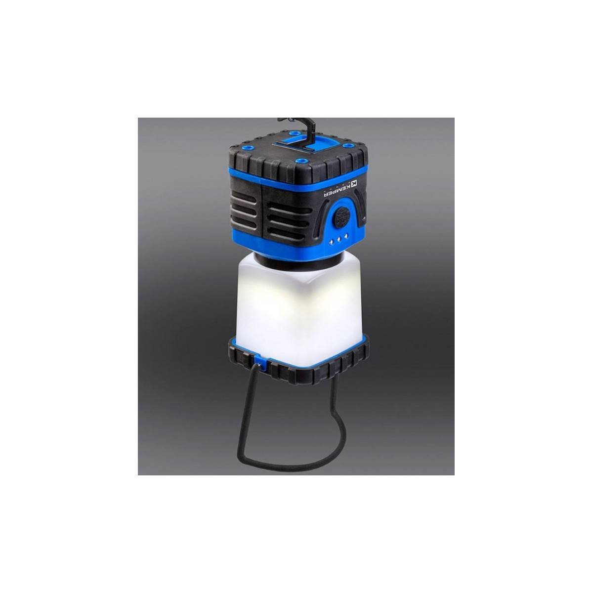 Lampe de camping Torche LED Autonomie 4H Faisceau 80m 30 Lumens IP54 KEMPER - Imagen 2