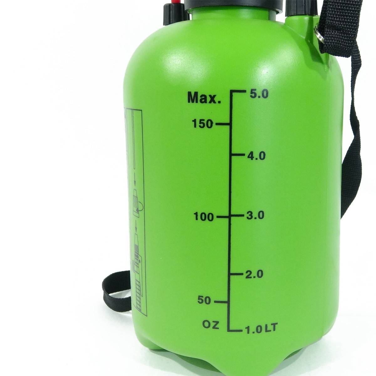 Pulvérisateur 5L lance 60cm poignée tuyau 1.20m pression manuelle Spray et Jet VITO - Image 3