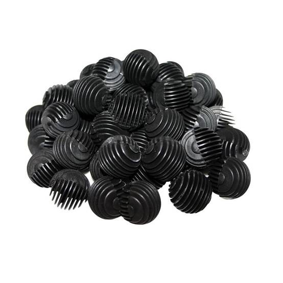 200 Bio Balles pour aquariums ou bassin de jardin. Diamètre 28mm