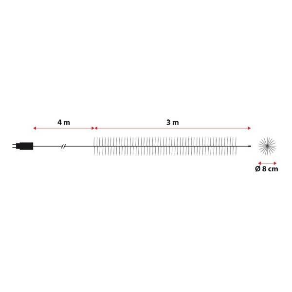 Lotti - Guirlande Grappe 3 M micro led multicolore cluster professionnelle Lotti - Imagen 2