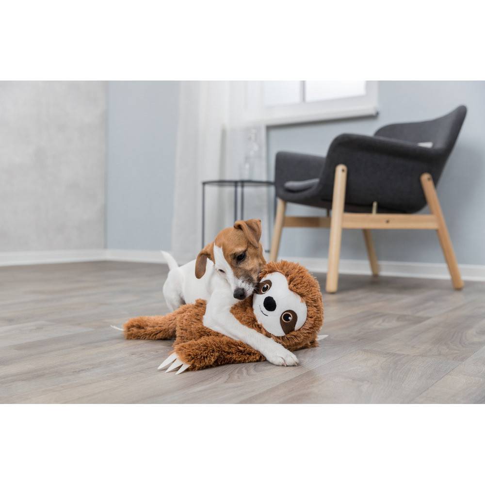 Animallparadise - Paresseux en peluche  hauteur 53 cm Pour chiens - Imagen 3
