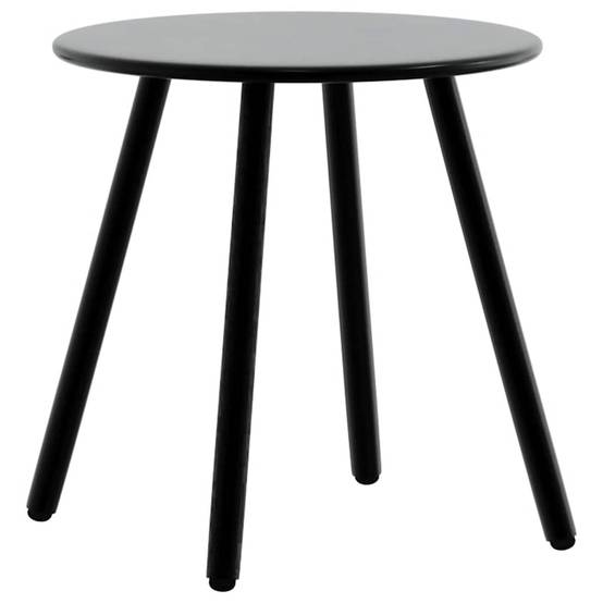 Chaise bois composite 1 places acier gris 49 x 49 x 42,5 cm - Prolenta premium p3124.7 - Image 4