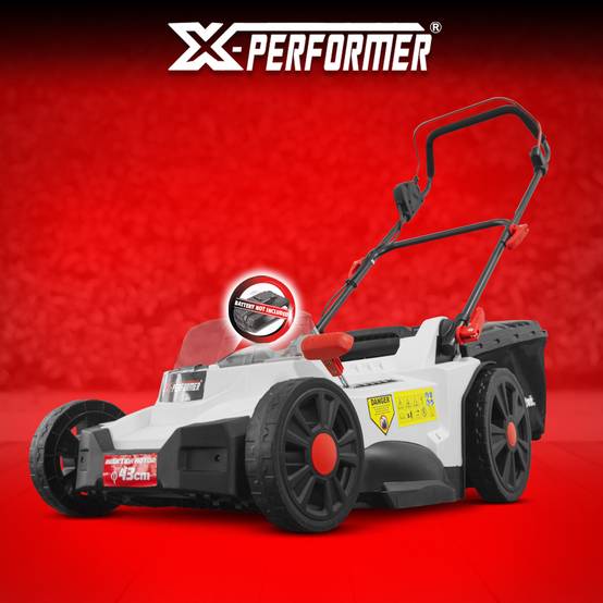 Tondeuse rechargeable 2 x 20V max 43 cm livrée sans batterie - X-Performer - Image 4