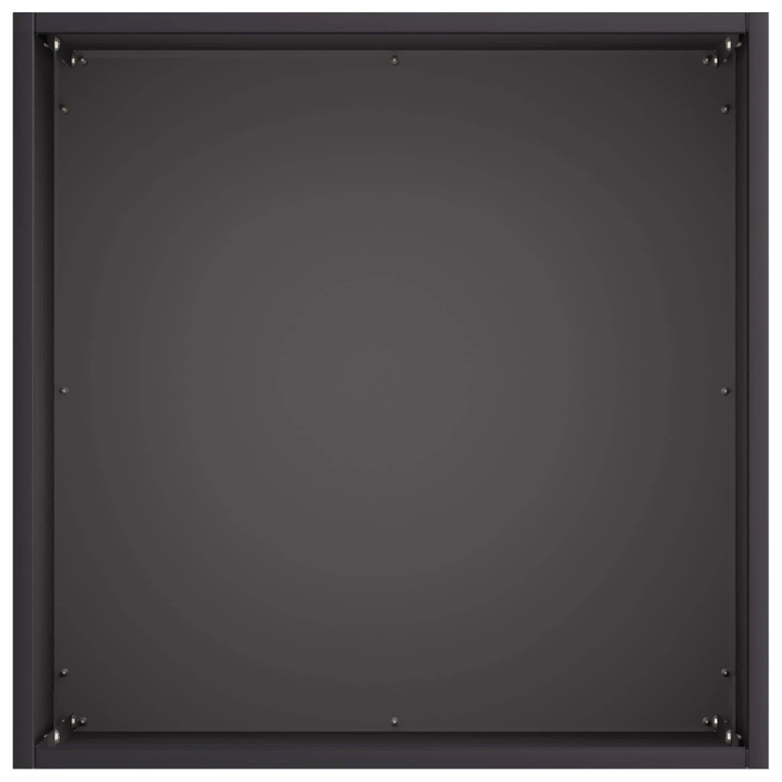 Vidaxl - Cache-pot de jardin Noir 45 x 45 x 45 cm Acier laminé à froid vidaXL 8004966 - Image 5
