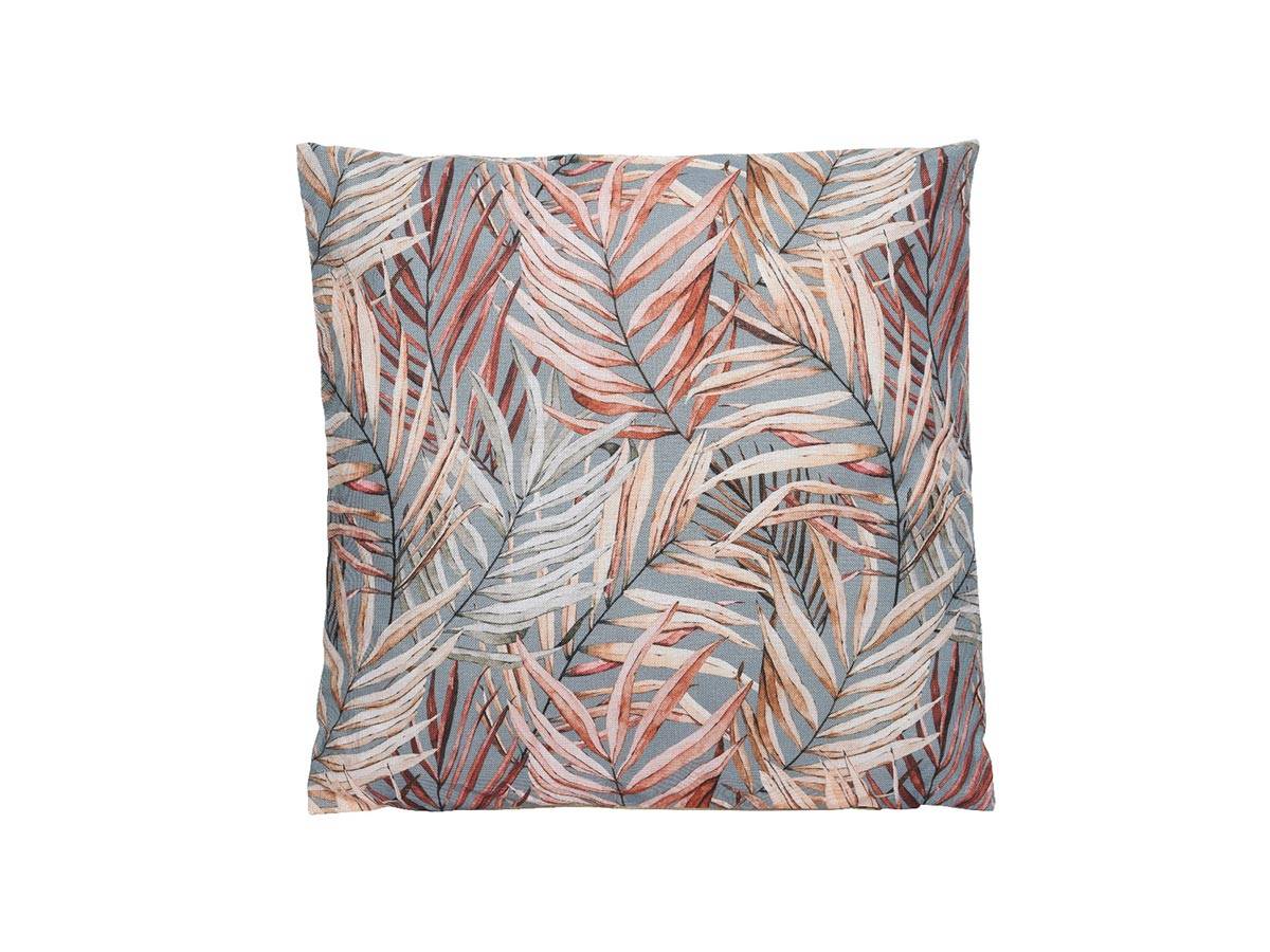 Jardideco - Coussin extérieur motif feuilles tropicales - 45 x 45 cm - Jardideco