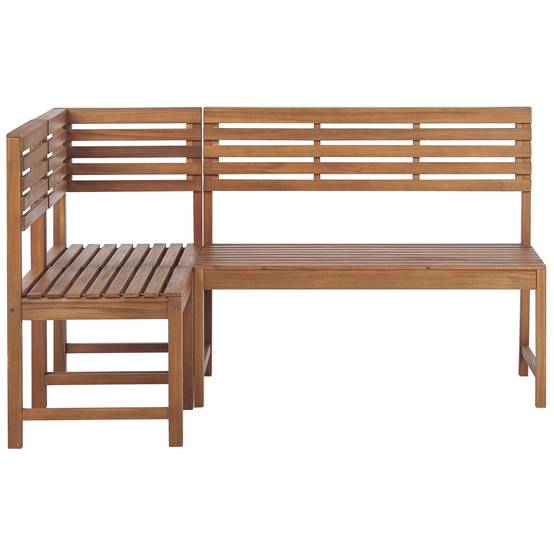 Set de bistrot, 4 Personnes Acacia Marron TREIA - Beliani - Image 3