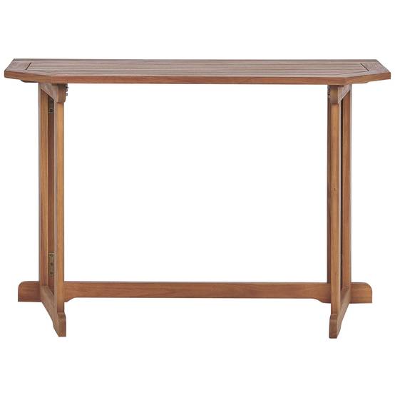 Set de bistrot, 4 Personnes Acacia Marron TREIA - Beliani - Image 7
