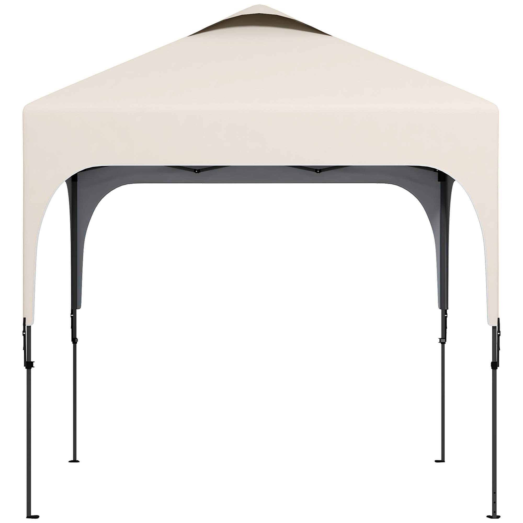 Tonnelle 2,5 x 2,5 m barnum de jardin Pop-up pliant hauteur réglable Oxford anti UV50+ châssis acier sac de transport - Image 2