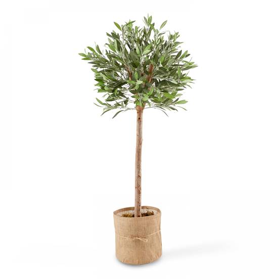 Oviala - Plante artificielle avec pot en pvc vert - Oviala - Image 2