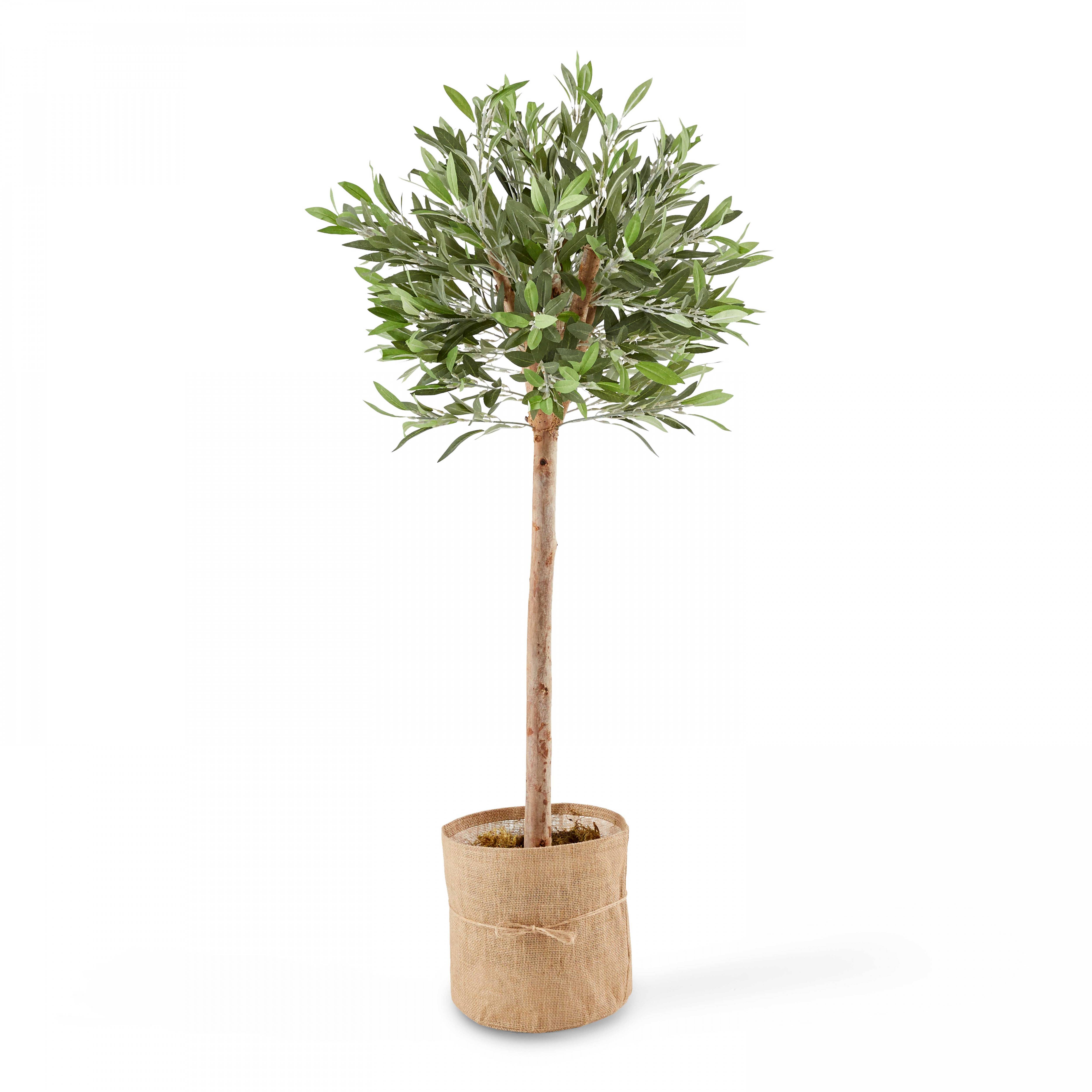 Oviala - Plante artificielle avec pot en pvc vert  - Oviala - Image 2