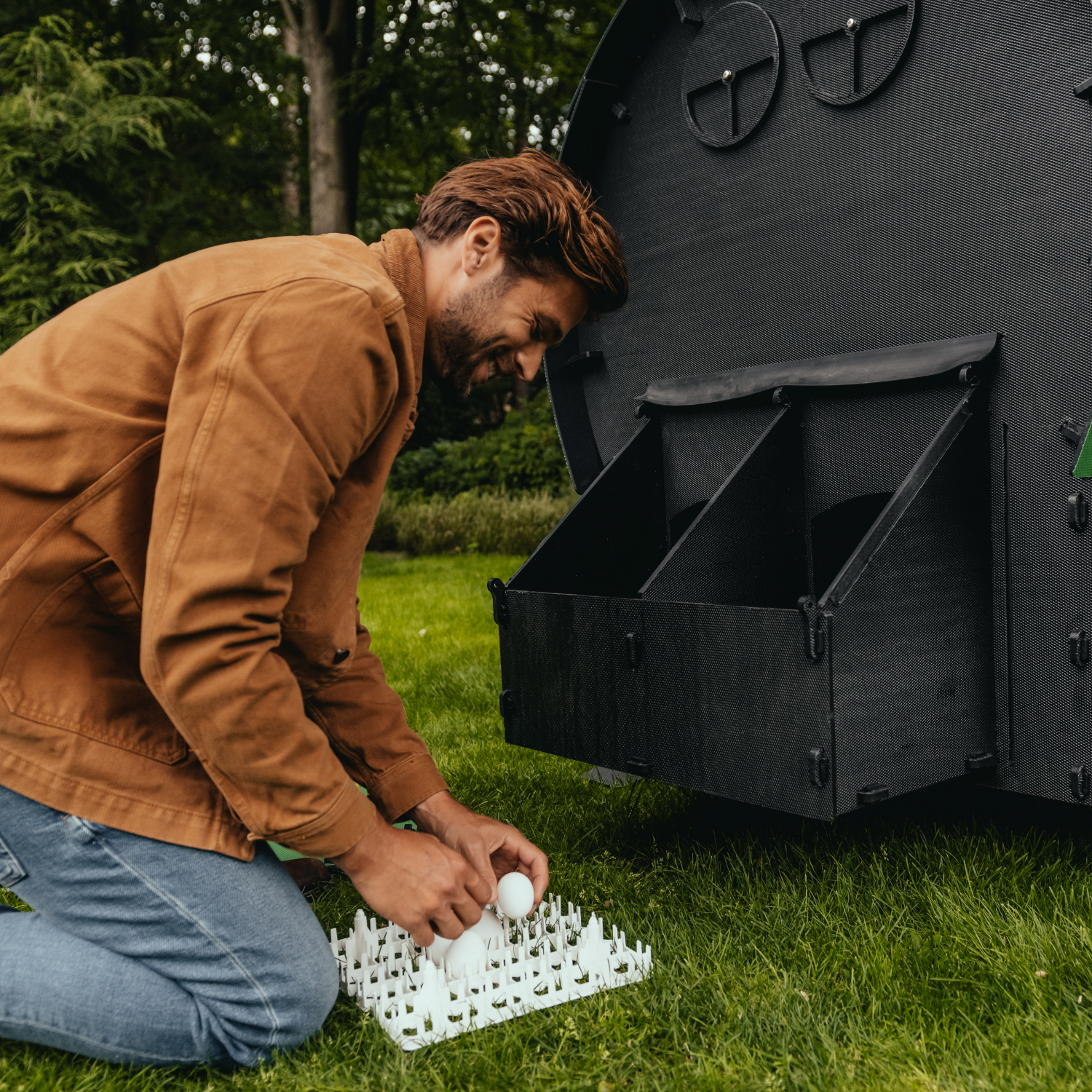 Poulailler Nestera The Wagon 8 poules- Plastique recyclé - garanti 25 ans - Image 6
