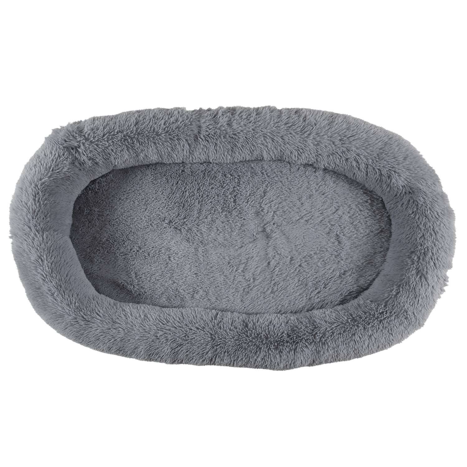 The Concept Factory - Grand panier coussin doux Marley pour chien - Gris - The concept factory - Imagen 1