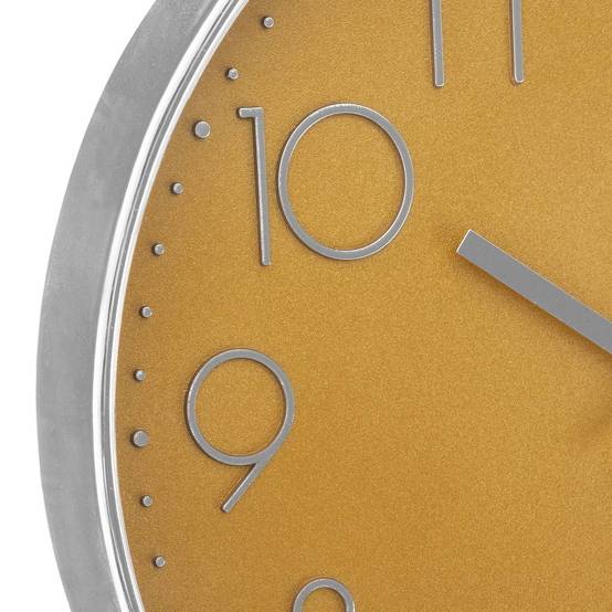 Atmosphera - Horloge 3D "Laure" silver D30cm - Atmosphera Créateur d'intérieur - Image 3