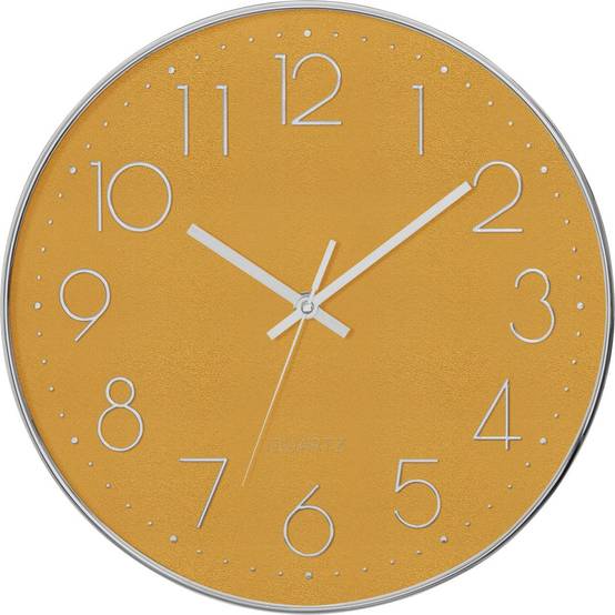 Atmosphera - Horloge 3D "Laure" silver D30cm - Atmosphera Créateur d'intérieur - Image 1