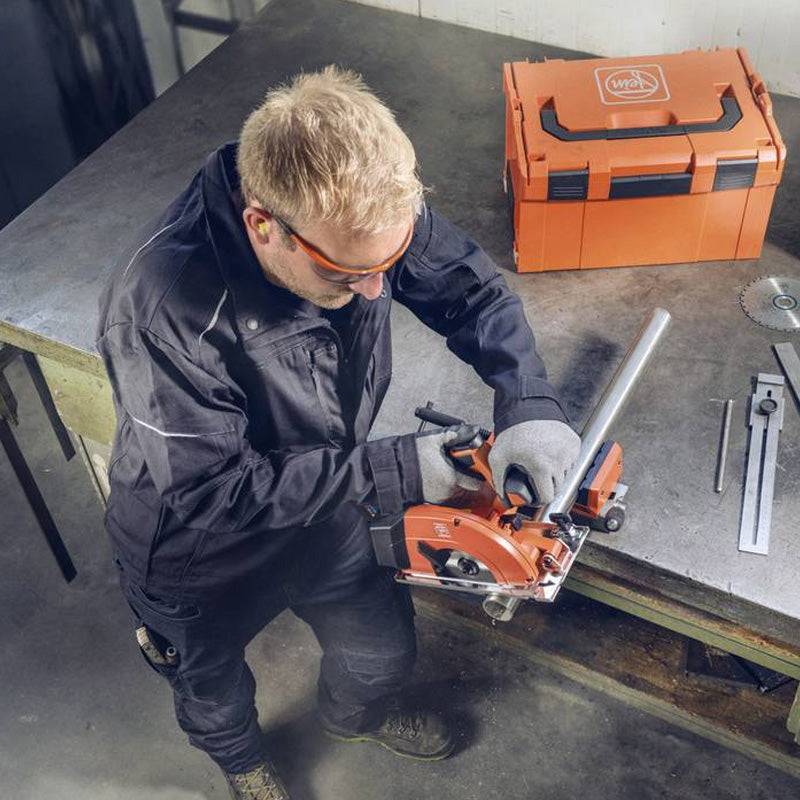 Scie circulaire 18V F-IRON CUT 57 AS (sans batterie ni chargeur) + coffret L-BOXX - FEIN - 71360461000 - Image 5