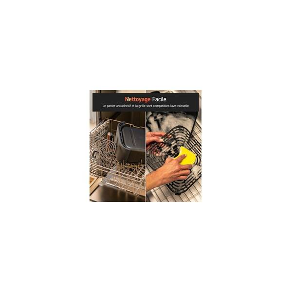 Friteuse Electrique  sans huile COSORI - Turbo Blaze Chef Edition - Capacité 6L - 6 programmes - 1725W - Noir - Image 7