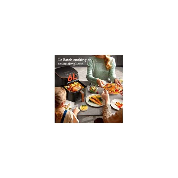 Friteuse Electrique  sans huile COSORI - Turbo Blaze Chef Edition - Capacité 6L - 6 programmes - 1725W - Noir - Image 9