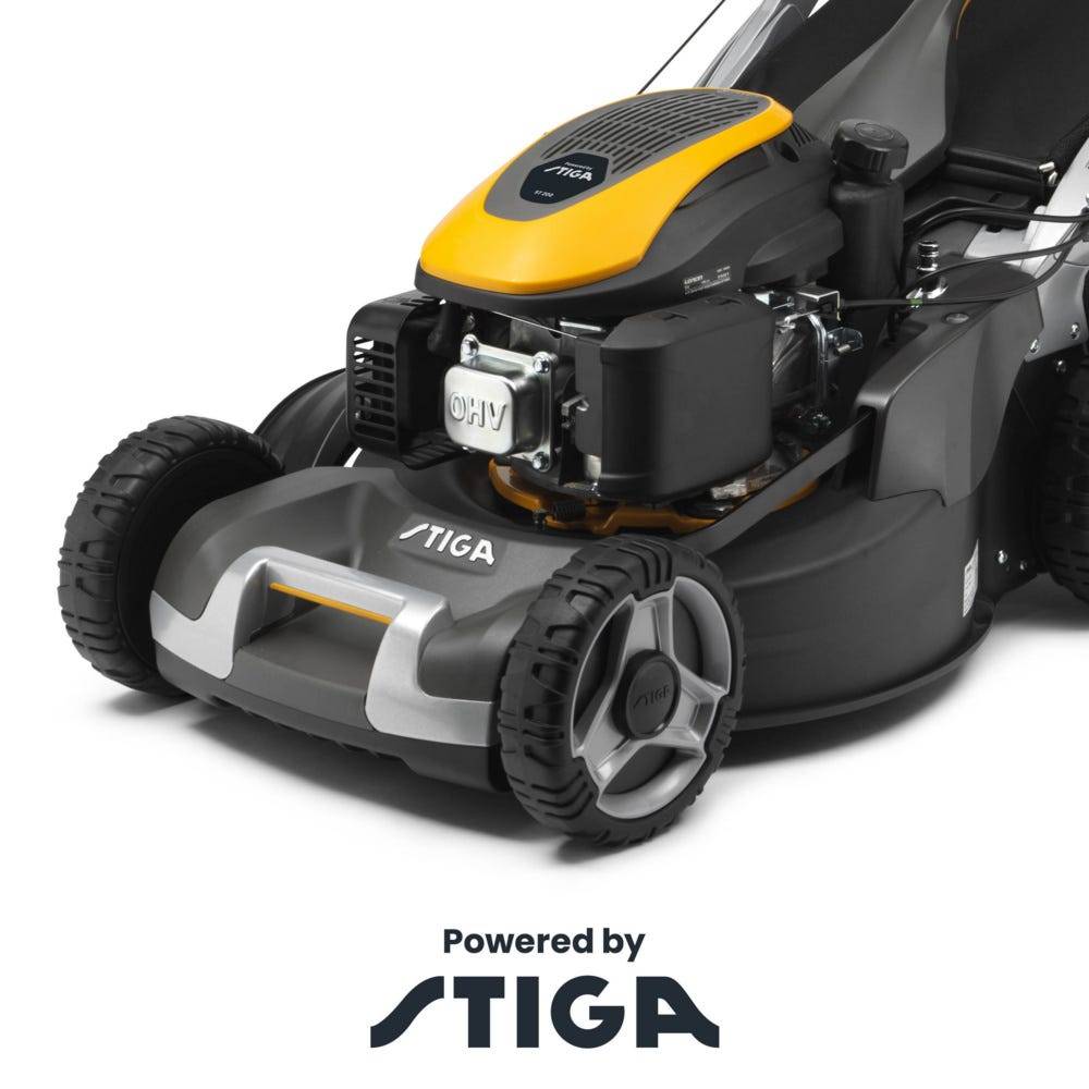 Stiga - Tondeuse À Essence STIGA Twinclip 950 V 196 CC Couper 48 CM 4 En 1 À Traction - Image 4