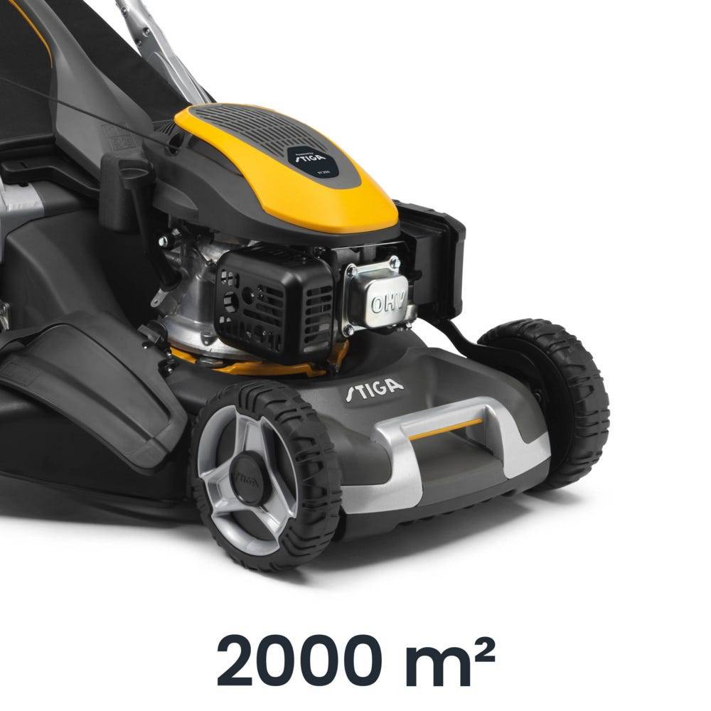 Stiga - Tondeuse À Essence STIGA Twinclip 950 V 196 CC Couper 48 CM 4 En 1 À Traction - Image 5