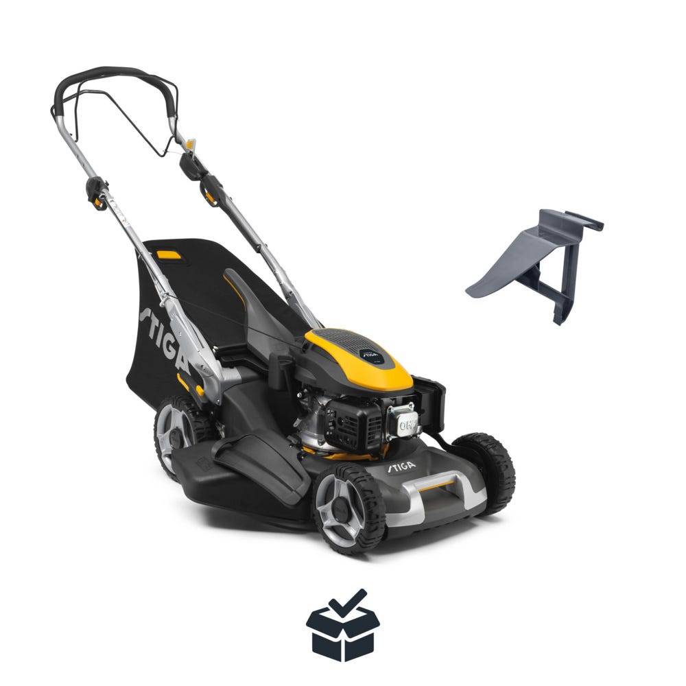 Stiga - Tondeuse À Essence STIGA Twinclip 950 V 196 CC Couper 48 CM 4 En 1 À Traction - Image 10