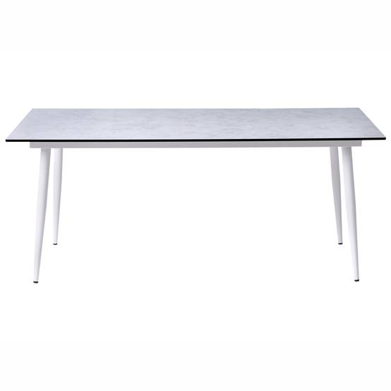 Table de repas Panneau stratifié haute pression HPL Gris clair TOLENTINO - Beliani - Image 3