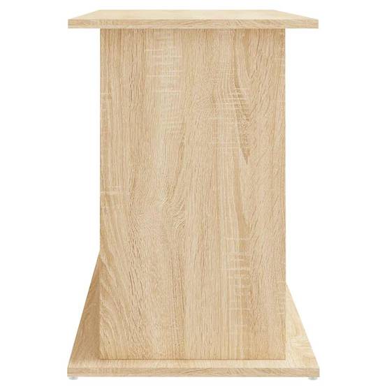 Meuble Aquarium Bois Ingénierie avec Rangement 6 Portes pour Salon Chêne Sonoma - ComfortXL Outdoor Living - Image 7