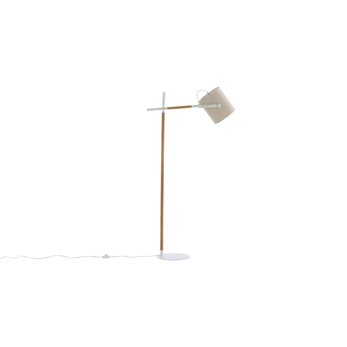 Lampadaire Design "Dennis" 156cm Blanc - Image 3