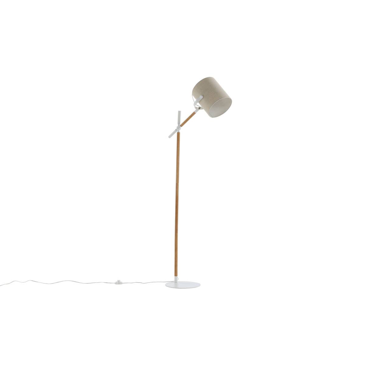 Lampadaire Design "Dennis" 156cm Blanc - Image 2