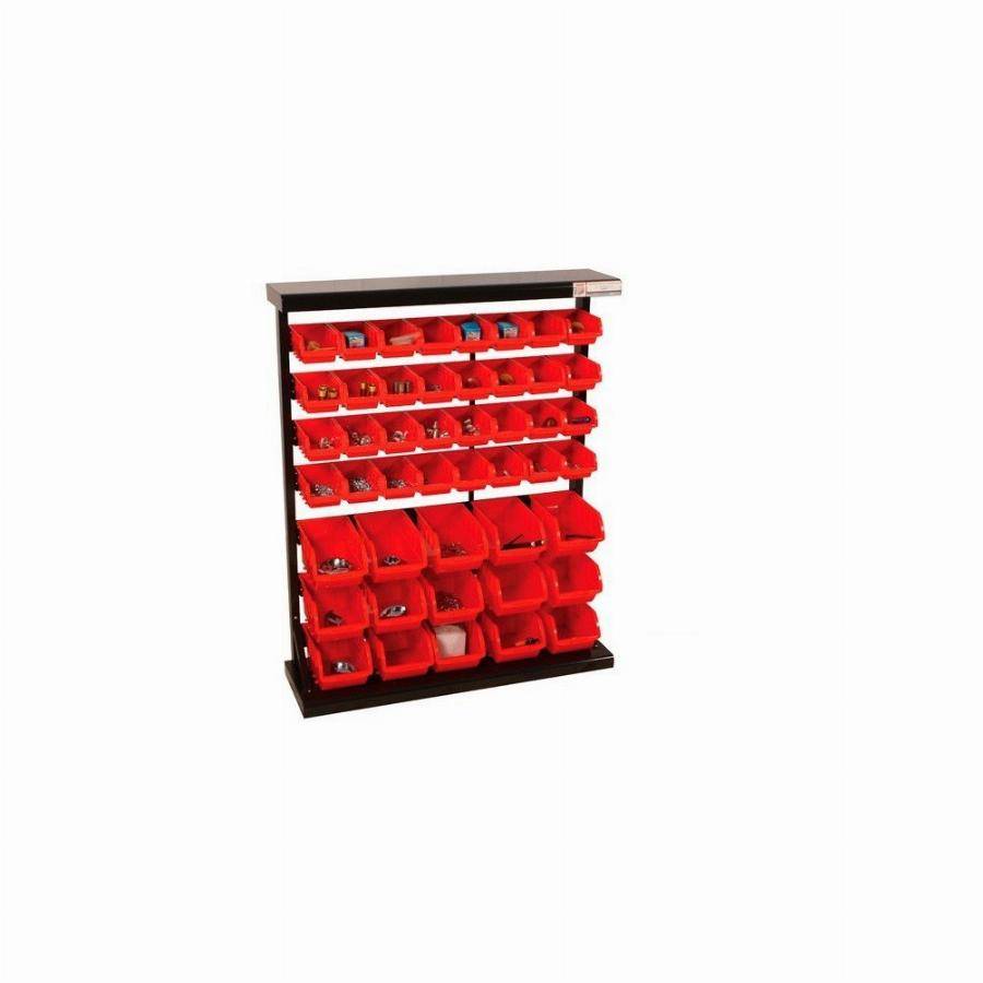 Étagère de rangement HOLZMANN 47 bacs en plastique - KSR94