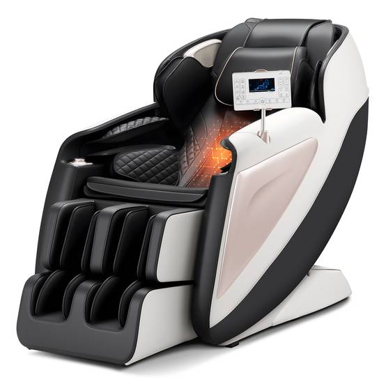 VEVOR Fauteuil massage rail SL, relaxation 3D inclinable, zéro gravité, 18 modes auto, chauffant. - Image 1